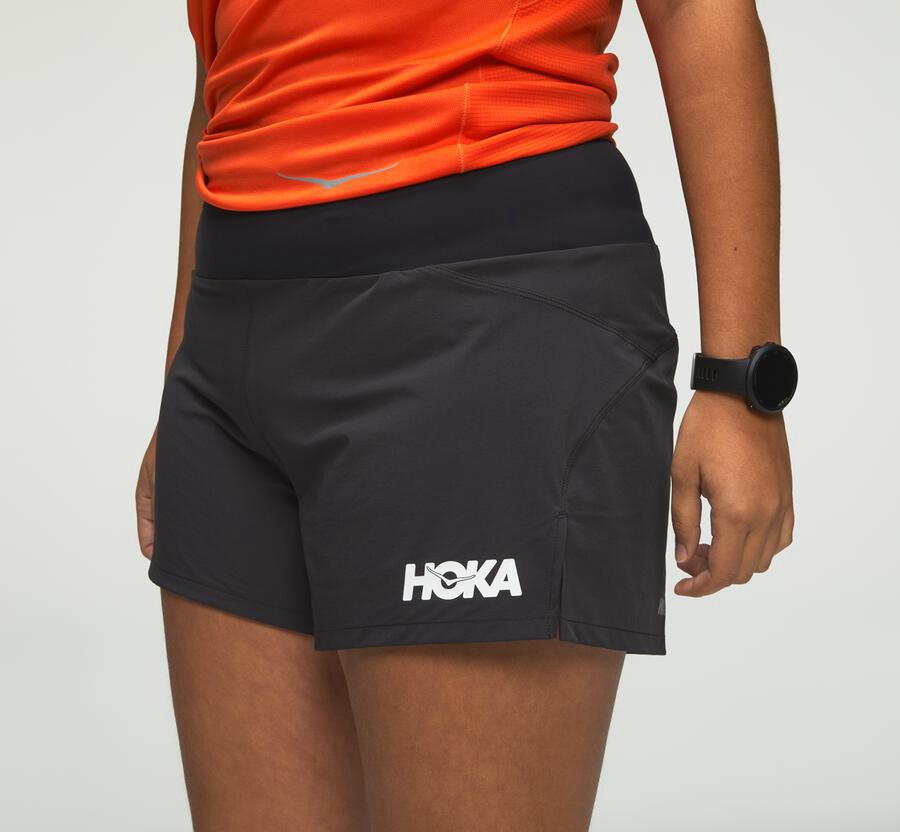 Hoka Womens Shorts NZ - Hoka Performance Black (SZX367284)